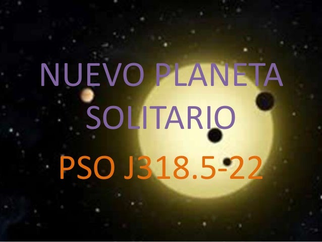 Nuevo solitario pso j318.5 22