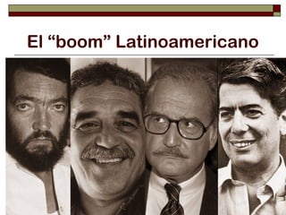El “boom” Latinoamericano
 