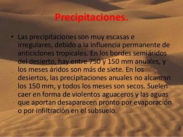 Clima desertico