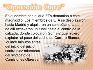 Ministro de la Presidencia en 1951