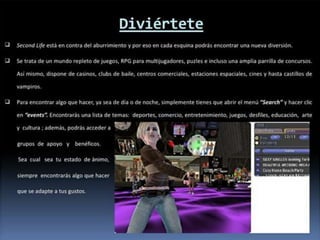 second life | PPTX