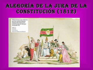Alegoría de la jura de la Constitución (1812) 