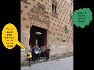 Jope, ya no me queda batería!... Ya me queda poco para que se me cure el brazo 