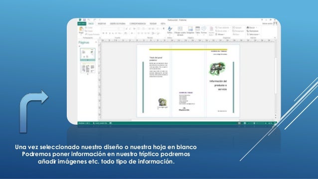 programa para hacer tripticos
