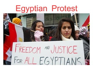 Egyptian Protest 