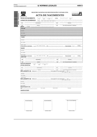 Nuevos formatos 2012