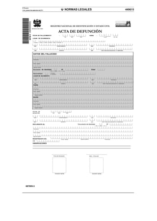 Nuevos formatos 2012