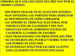 REPRESIÓN A CAMPESINOS ZAPATISTAS