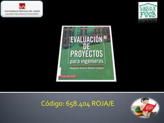 Código: 658.404 ROJA/E
 