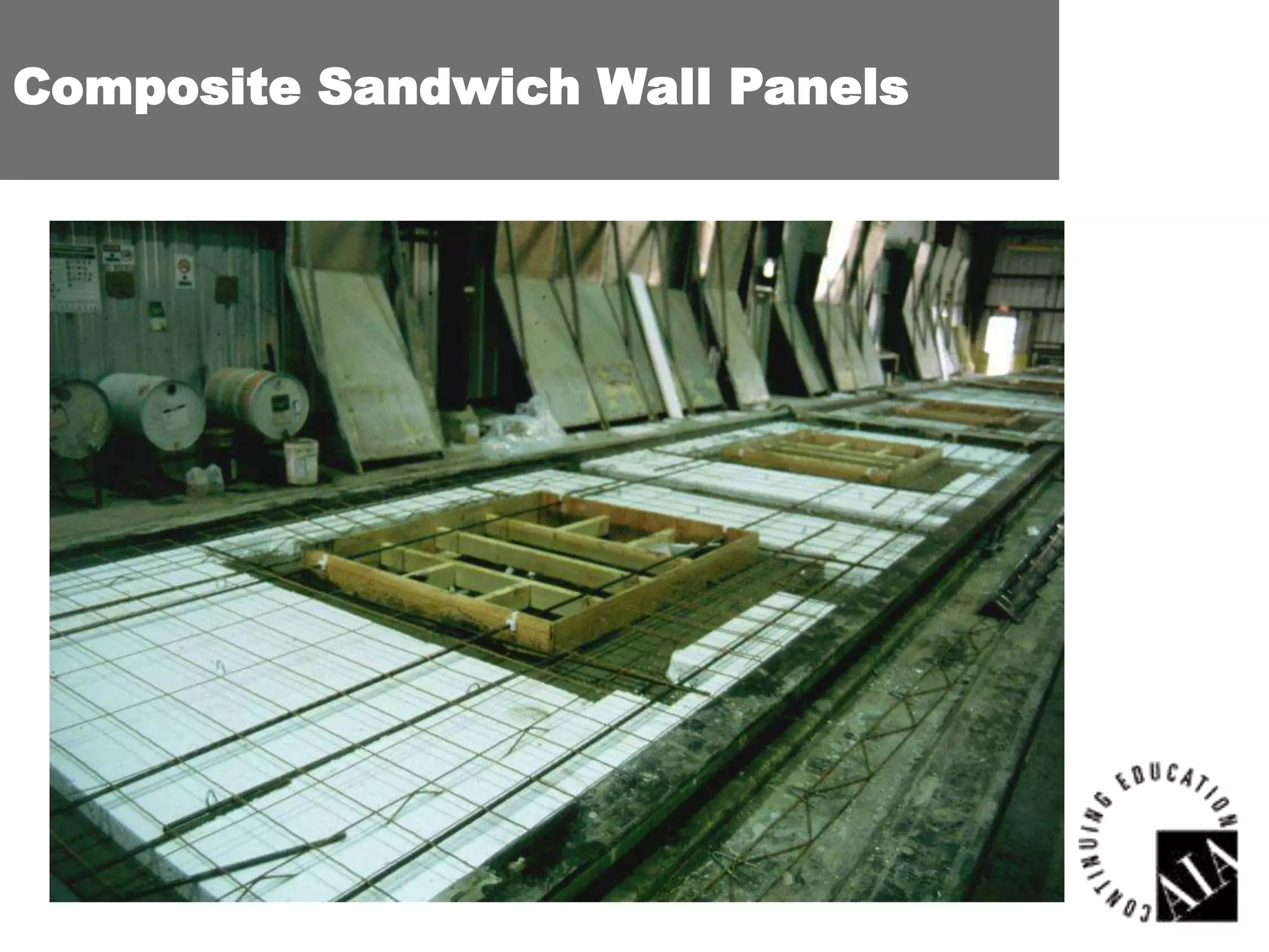 Composite Sandwich Wall Panels

 