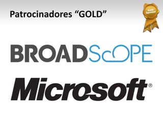 Patrocinadores “GOLD”
 