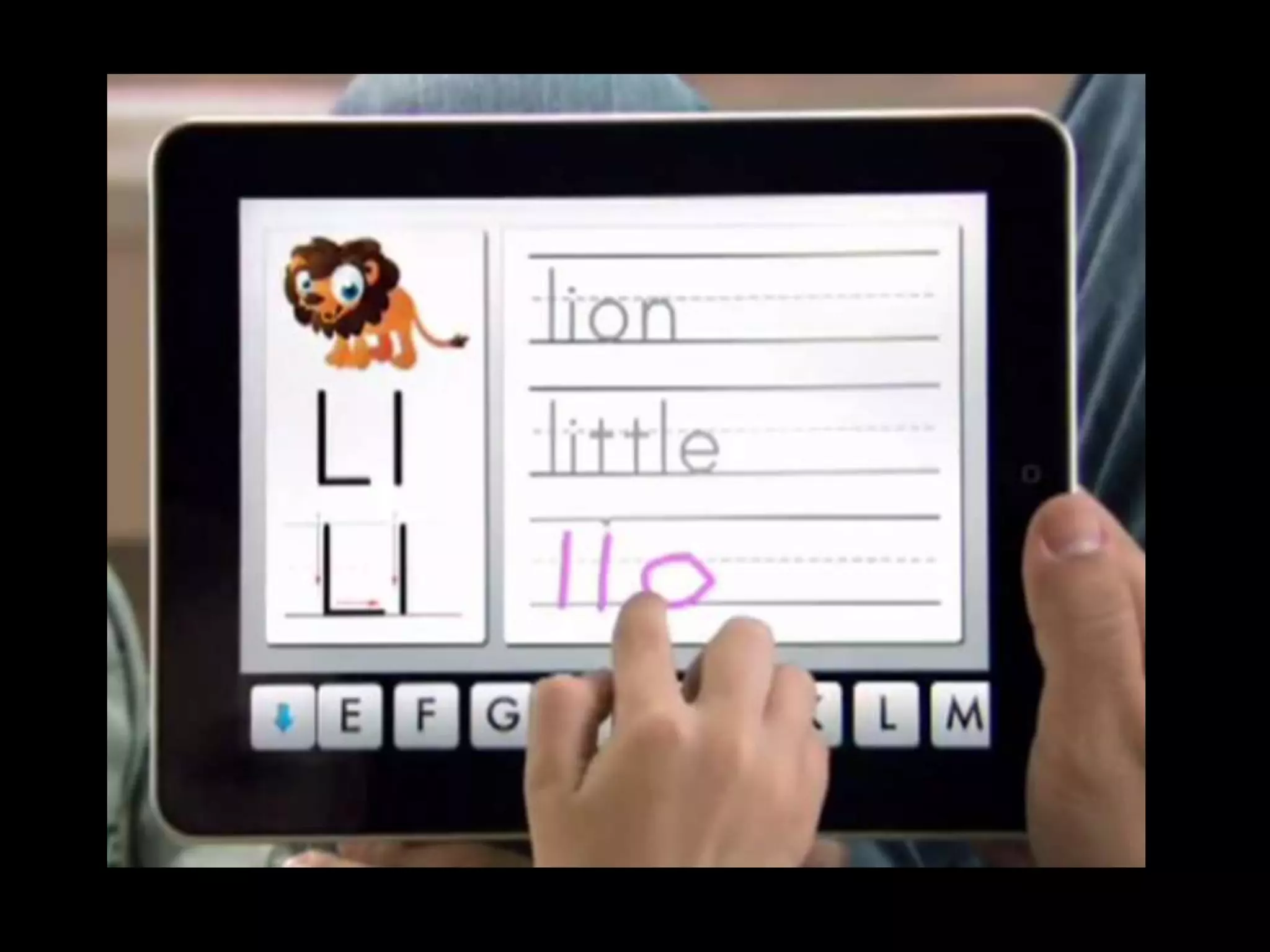 Nui touchscreen tech (Ipad)