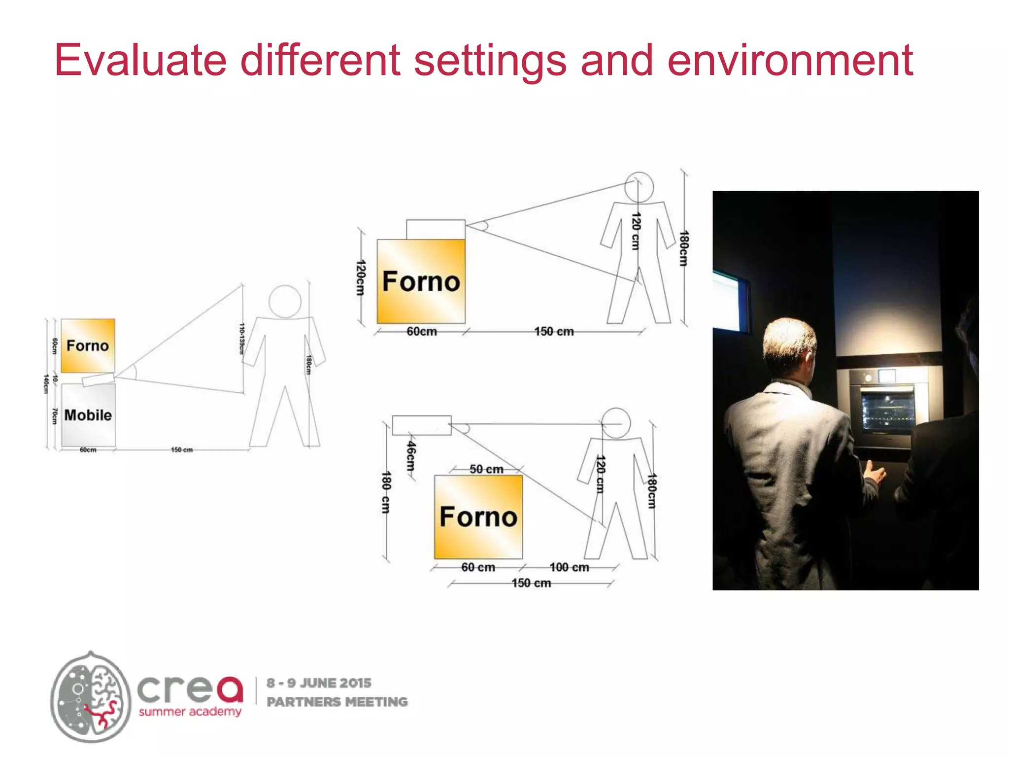 Evaluate different settings and environment
 
