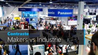 Contraste
Makers vs Industrie
 