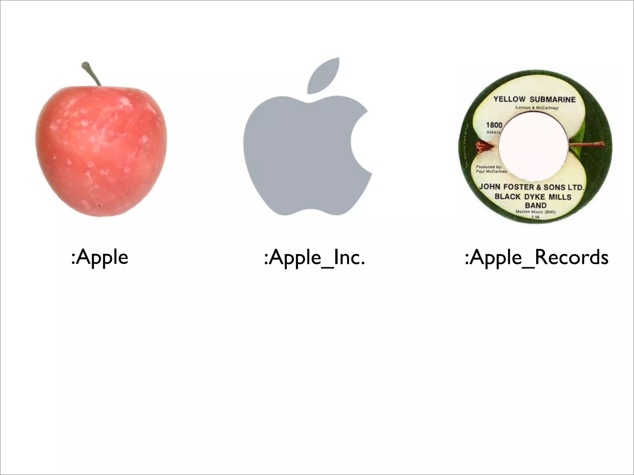:Apple   :Apple_Inc.   :Apple_Records
 