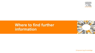 TITLE OF PRESENTATION
| 48
48|
Where to find further
information
 