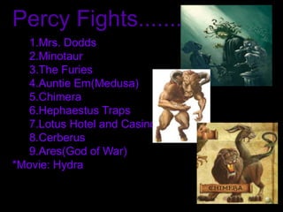 Olympus Percy JacksonSon of Possiedon(God of Water) 