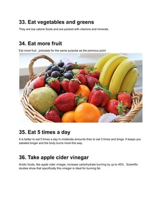 50 ways to lose weight