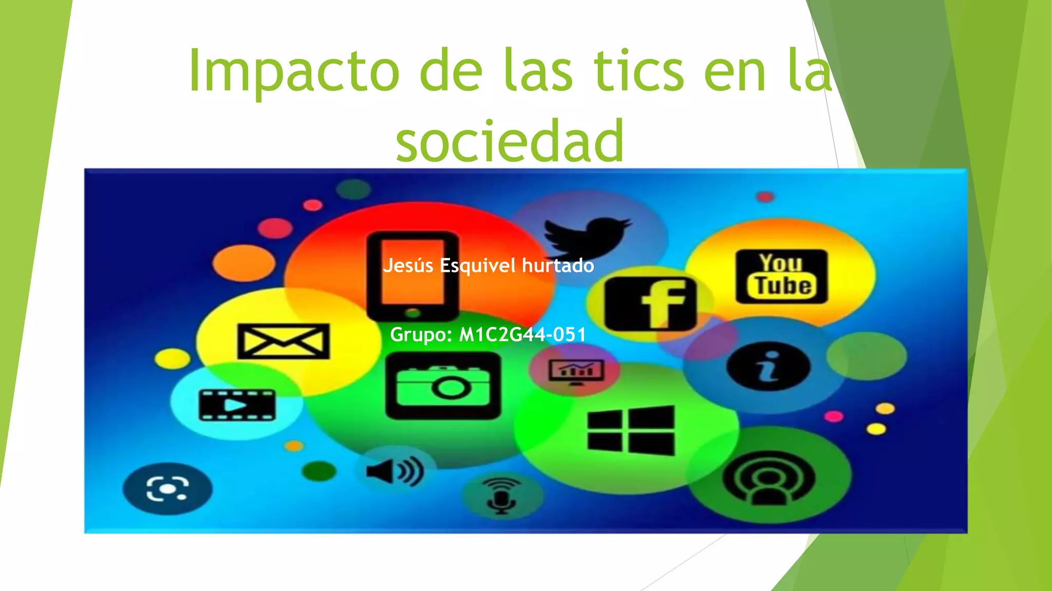 Actividad 7 el impacto de las tic en la sociedad | PPTX
