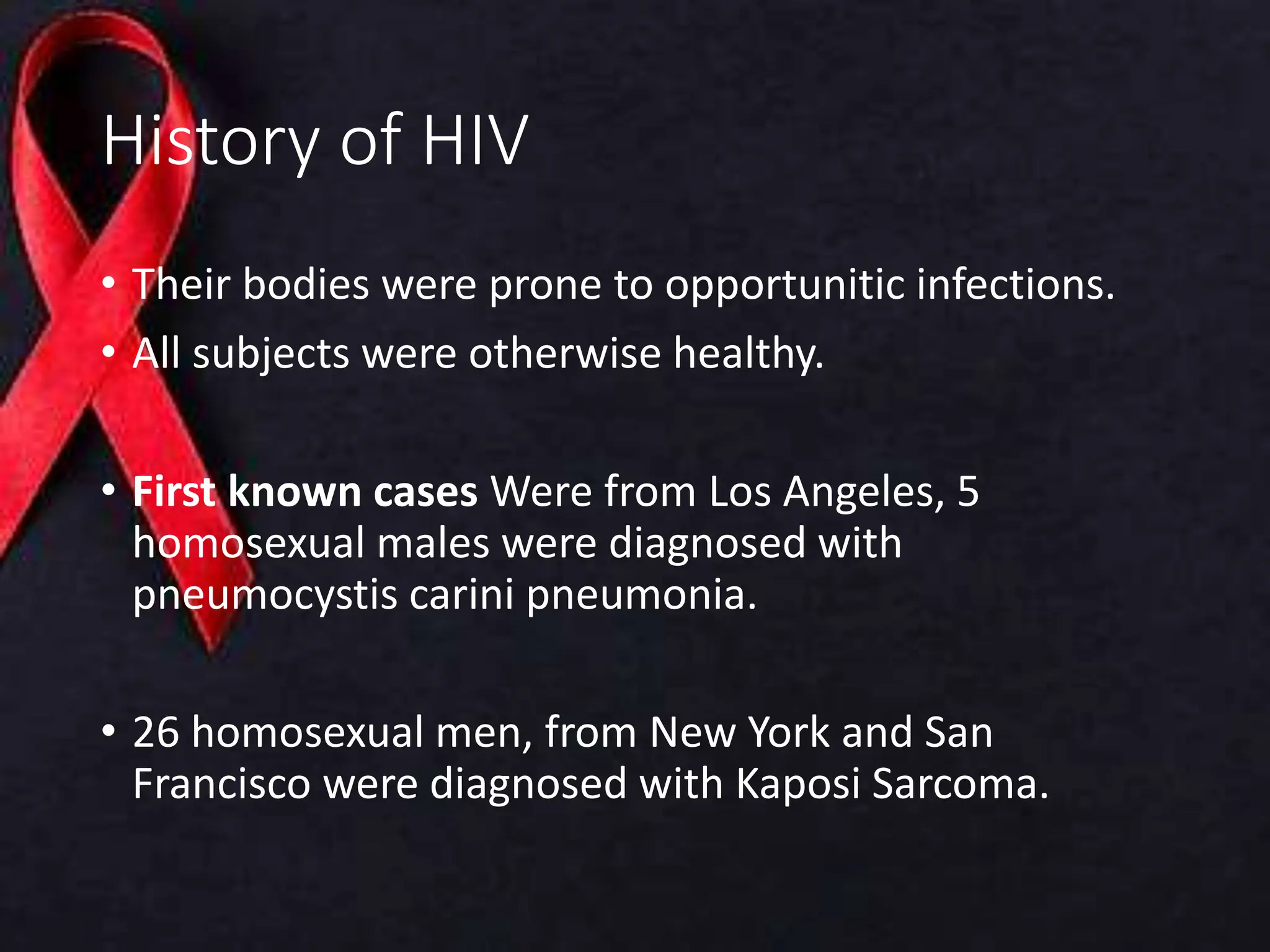 Tracing the History of HIV: Exploring Controversial Points | PPTX