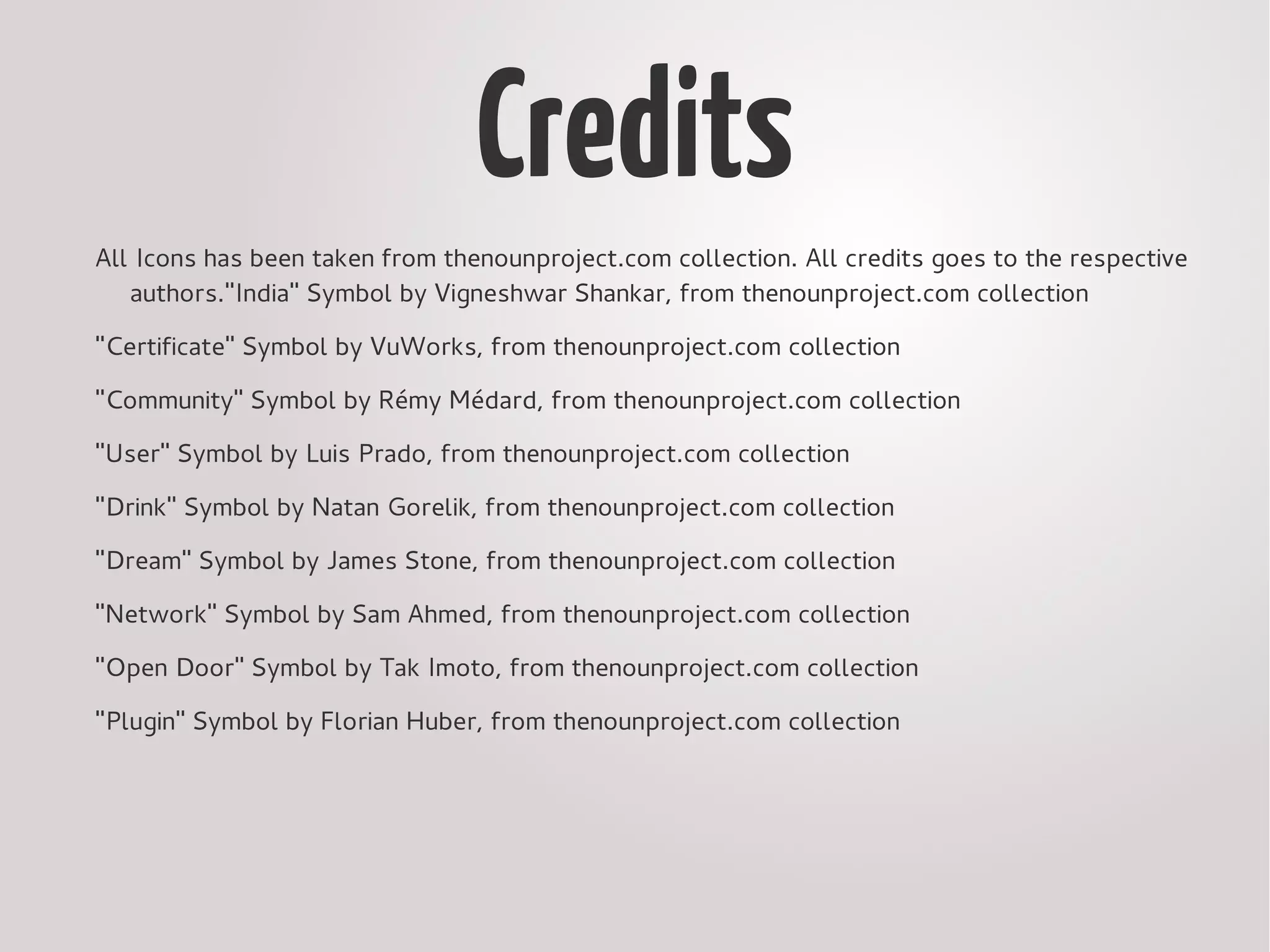 Certificate(s)forSpeakers
 