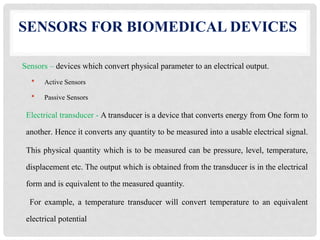 Comprehensive Overview of Biomedical Instrumentation and Sensors in ...