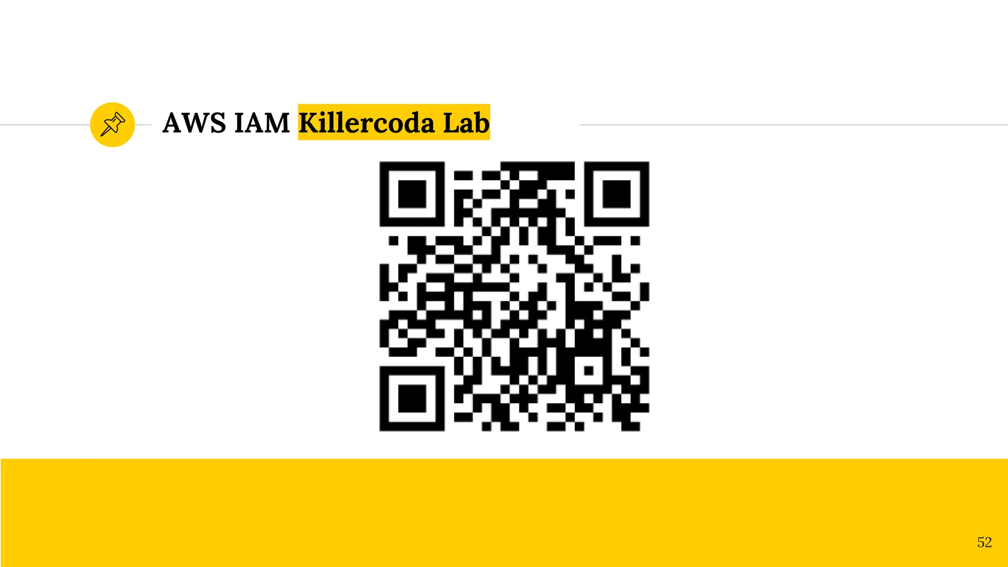 AWS IAM Killercoda Lab
52
 