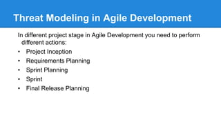 Mobile Threat Modeling
 
