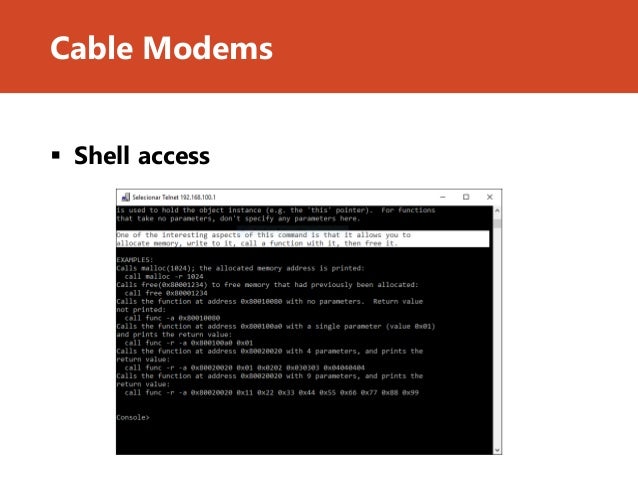 Modem Mac Address Hack Modem Mac Address Hack