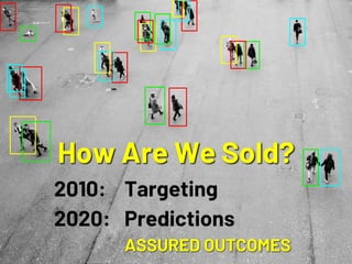 NETSQUARE
How Are We Sold?
2010: Targeting
2020: Predictions
ASSURED OUTCOMES
 
