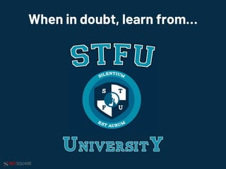 NETSQUARE
When in doubt, learn from…
 