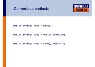 Better Strategies for Null Handling in Java