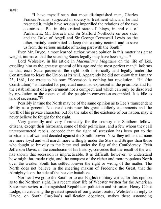 Secession essay example image