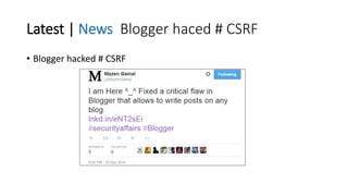 Its all about CSRF - null Mumbai Meet 10 January 2015 Null/OWASP Chapter 