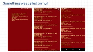 Null safety in dart and flutter , the whole story! | PDF