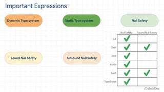 Null safety in dart and flutter , the whole story! | PDF