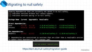 Null safety in dart and flutter , the whole story! | PDF
