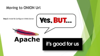 Scratching Your Brain into Dark Web by Arpit Maheshwari