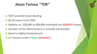 Scratching Your Brain into Dark Web by Arpit Maheshwari