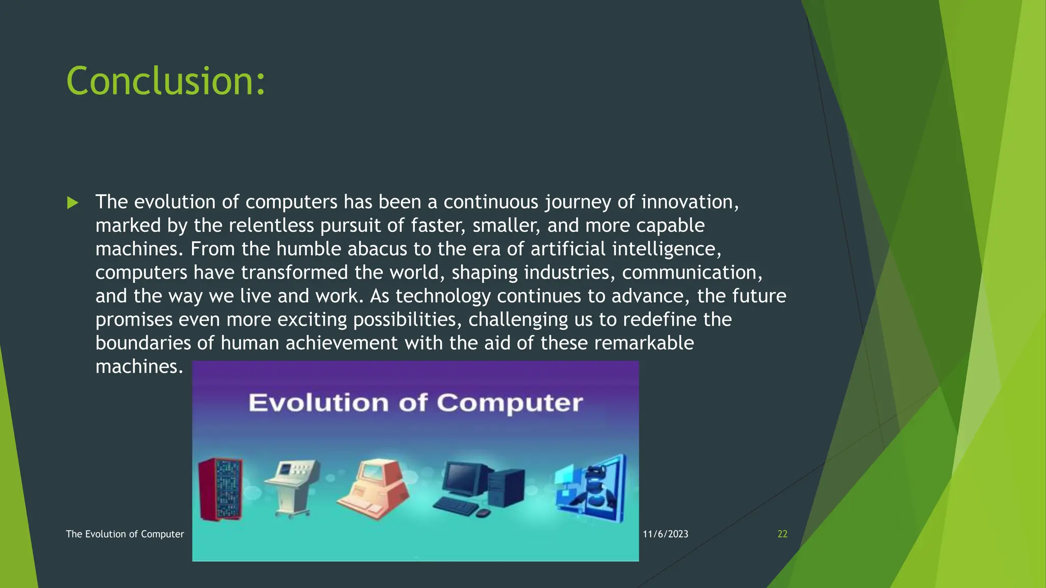 The Evolution of Computer | PPTX