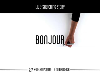 Live-sketchingstory
@helenepouille #NUMASKETCH
BONJOUR
 