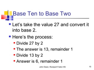 Base 2. List Math Number Base Part1 | PPT