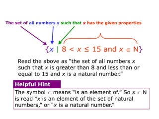 Xer In Math Sets of numbers | PDF