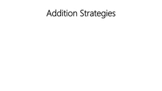 Addition Strategies
 