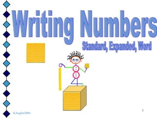 Writing Numbers Standard, Expanded, Word KAnglin2006 