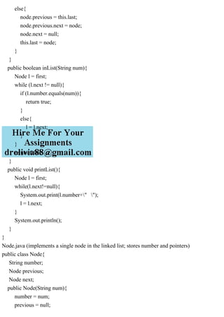 NumberList.java (implements the linked list)public class NumberLis.pdf