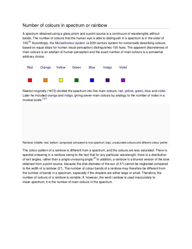7 Colors Of Rainbow 7 Colors Of Rainbow
