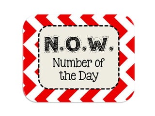 N.O.W.
Number of
 the Day
 