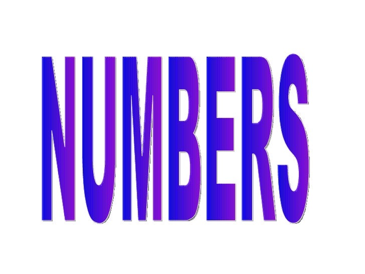 Numbers