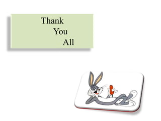 Thank
You
All
 